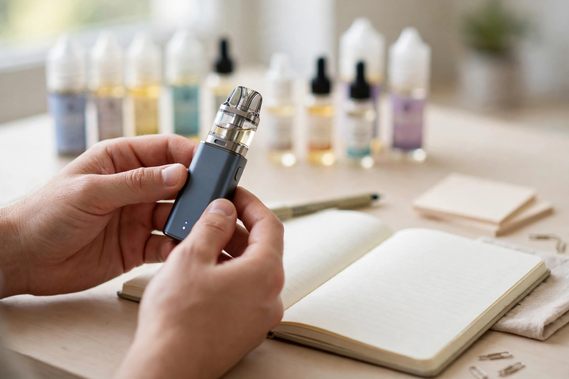 Beginner vaping guide UK - choosing your first vape kit